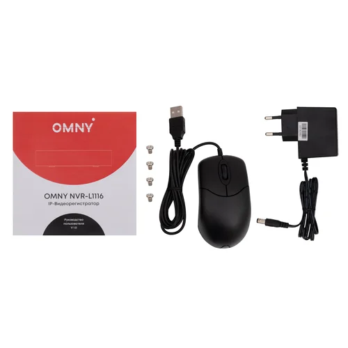 Видеорегистратор сетевой 16-канальный OMNY NVR-L1116